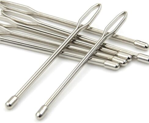 2/4Pcs Elastic Band Threader Clip Metal Sewing Guide for DIY, Belt Guide Needle Tool for Trousers Waistbands Elastic Repair, 2PCS in Saudi Arabia
