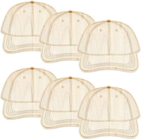MAYJOYDIY 6 Pcs Trucker Cap Patch Template Wooden Trucker Cap Template Palette Personalized Hat Patches Tool Baseball Hat Board Design Supplies for Designing Your Own Special DIY Hats in Saudi Arabia