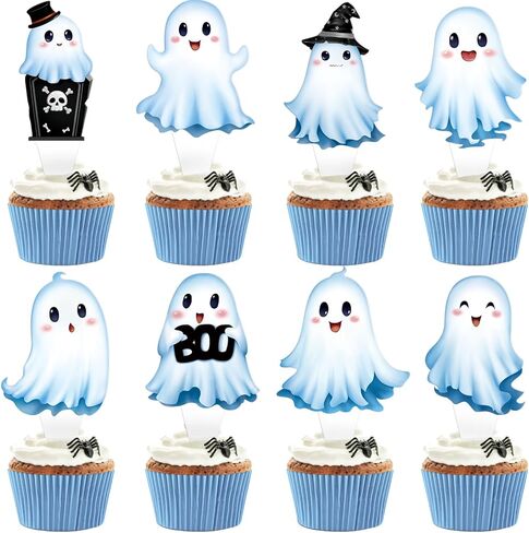 FRIDAY NIGHT Candyland Cupcake Toppers 48 PCS Sweet Candy Party Decorations Lollipop Cake Topper Candy Themed Birthday Party Decor Supplies in Saudi Arabia