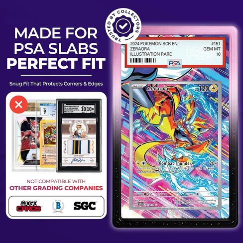 مصد لوح متدرج SUPERLIT PSA 4 عبوات متعددة الألوان - واقي لحماية بطاقة PSA (عبوة متعددة 1) in Kuwait