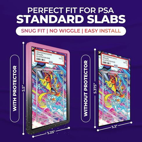 مصد لوح متدرج SUPERLIT PSA 4 عبوات متعددة الألوان - واقي لحماية بطاقة PSA (عبوة متعددة 1) in Kuwait