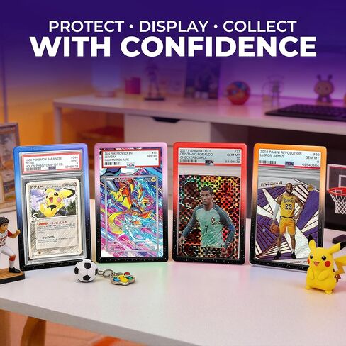 مصد لوح متدرج SUPERLIT PSA 4 عبوات متعددة الألوان - واقي لحماية بطاقة PSA (عبوة متعددة 1) in Kuwait