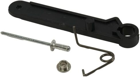 Whirlpool WPW10128850 Genuine OEM Microwave Hinge Arm Replacement Part - Replaces 251968600013 and 461967510191 in Saudi Arabia