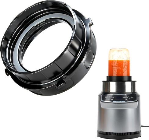 Adapter for Ninja Nutri Pro BN401 Blender and Ball Wide-Mouth Mason Jar - Blend Directly in Glass Jar Replace Plastic Cup - Attachment Connection for Ninja BN401, Dishwasher Safe (Only Adapter) in Kuwait