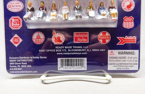 RMT BEEPEOPLE Painted Seated People Figures - 48 Pack O Gauge in Saudi Arabia