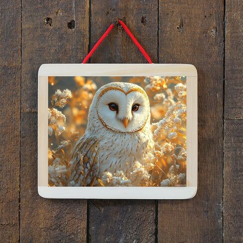 SVINOILER Paint by Number for Adults, Barn Owl Among Wild Grasses, Adult Crafts Paint by Numbers, DIY Handmade Gifts 16x20 inch in Saudi Arabia