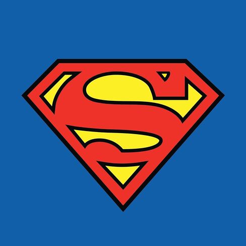 لوحة فنية لشعار Aquarius Superman بالأرقام الصغيرة - 8.5 × 11 بوصة - طلاء بطابع سوبرمان ريترو حسب الرقم للبالغين والأطفال - مجموعة طلاء ملونة حسب الأرقام للمبتدئين - مرخصة رسميًا in Saudi Arabia