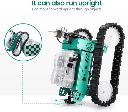 ELEGOO Owl Smart Robotic Car Kit V2.0 for Arduino Robotics for Kids Ages 8-12 12-16 STEM Science Kits Coding Robots Toys for 8+ Year Old Boys Girls Teens Circuits Engineering Building Projects in Saudi Arabia