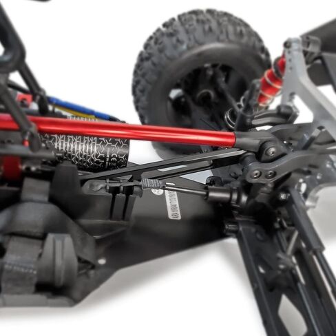 RC Rear Center Aluminum Chassis Brace Support Mount Upgrade Parts Metal Rear Chassis Brace Support Mount Compatible with Arrma 1/8 Kraton 6S Senton Typhon RC Car in Saudi Arabia