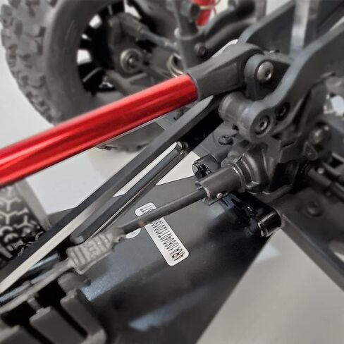 RC Rear Center Aluminum Chassis Brace Support Mount Upgrade Parts Metal Rear Chassis Brace Support Mount Compatible with Arrma 1/8 Kraton 6S Senton Typhon RC Car in Saudi Arabia