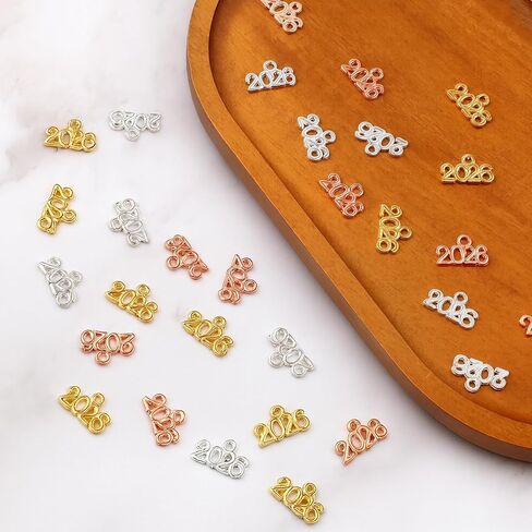 30PCS 2026 Charms - 2026 Year Graduation Cap Hat Tassel Decoration - Gold Rosegold Silver Jewelry Making Pendants Charm for 2026 Years Letter DIY Craft Necklace Bracelet Earrings Keychain Supplies in Saudi Arabia