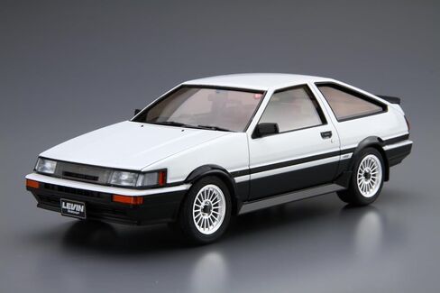 Aoshima Toyota AE86 Corolla Levin GT-Apex ’85 1:24 Scale Model Kit in Saudi Arabia