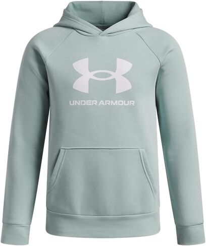 Under Armour Boys' Rival Fleece Big Logo Hoodie in Saudi Arabia
