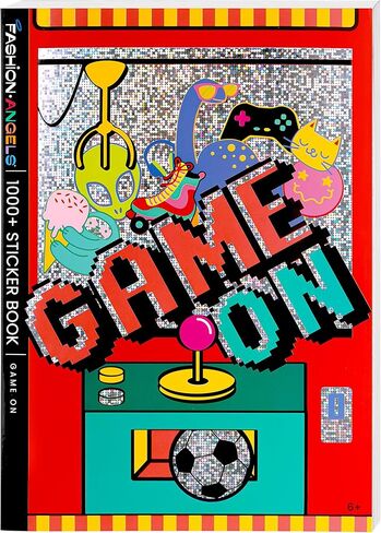 Fashion Angels 1,000+ Game On Sticker Book, Includes Fun & Colorful Craft Gaming Stickers, Ideal for Accessorizing Kids & Teens Notebooks, Journals & More in Saudi Arabia