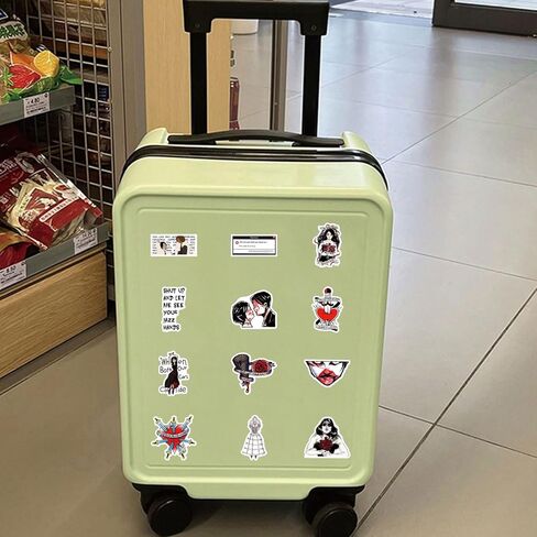 50pcs Punk Band Sticker, Cute Cartoon Vinyl Waterproof Stickers for Water Bottle,Skateboard,Laptop,Phone,Journaling,Scrapbooking Decals for Party Supply Decor in Saudi Arabia