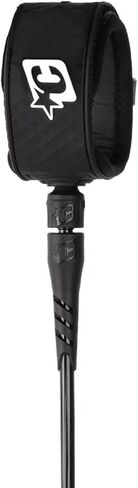 مخلوقات من Leisure Slim Reliance Pro Surf Leash ، قالب DNA المرن الحاصل على براءة اختراع ، الكفة غير المنقولة ، سلك TPU عالي الجودة ، SS محمل دوار in Saudi Arabia