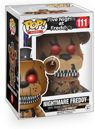 فانكو بوب! FNAF: Five Nights at Freddy's - مقتنيات شخصية كابوس فريدي من الفينيل مجمعة مع واقي الصندوق in Kuwait