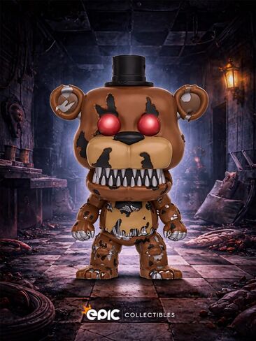 فانكو بوب! FNAF: Five Nights at Freddy's - مقتنيات شخصية كابوس فريدي من الفينيل مجمعة مع واقي الصندوق in Kuwait