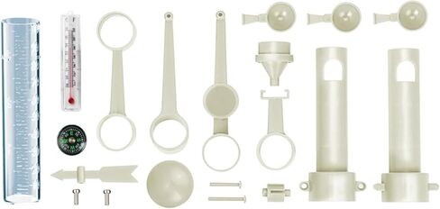 4M: Green Science - Weather Station - DIY Mini Observatory Kit, Observe & Record Wind-Rain-Temperature, Create A Terrarium in A Bottle, STEAM, Kids 5+ in Saudi Arabia