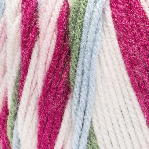 Red Heart All in One Granny Square Soft White Yarn - 3 Pack of 250 g / 8.8 oz - 100% Acrylic - #4 Worsted (Medium) - 440 Yards - Knitting/Crochet in Saudi Arabia
