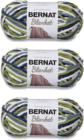 Bulk Buy: Bernat Blanket Yarn (3-Pack) Oceanside 161200-103 in Saudi Arabia