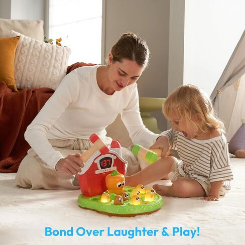 lalalark Game for Toddlers Age 2 3 4 5, Light & Sound, 4 Modes, 40 Levels, Baby Toy Gifts for Early Learning, Birthday Gift for Toddler Boy Girl Toys in Kuwait