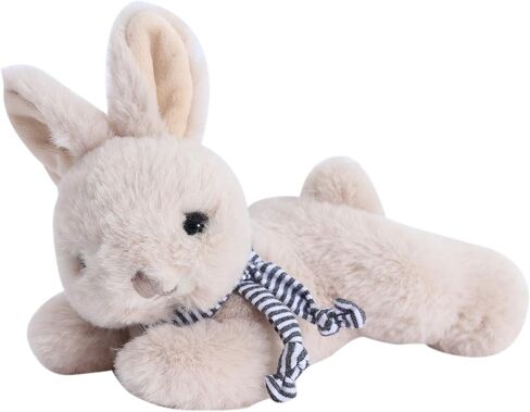 ديلي دودو لعبة الأرنب البيج المحشوة على شكل أرنب من القطيفة أفضل الهدايا مقاس 15.24 سم in Kuwait