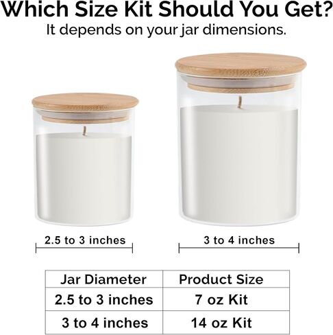 Phoenix Wick Candle Making Kit – Transform Anything Into A Candle – Candle Making Kit with Wick + 7oz Wax (Honeysuckle Scent) in Saudi Arabia
