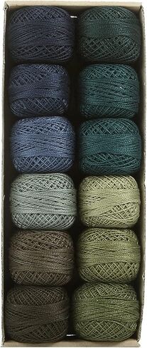Valdani Pearl Cotton Ball Size 12 109yd As Time Goes by Set 3 in Saudi Arabia