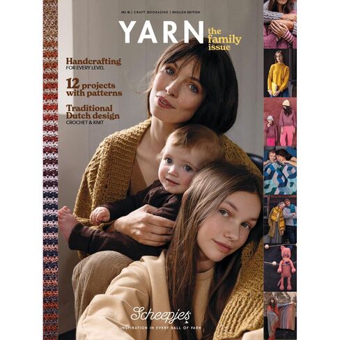 Scheepjes YARN Bookazine 18 - قضية الأسرة in Saudi Arabia