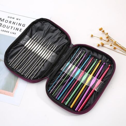 22 PCS Crochet Hooks Set in Saudi Arabia