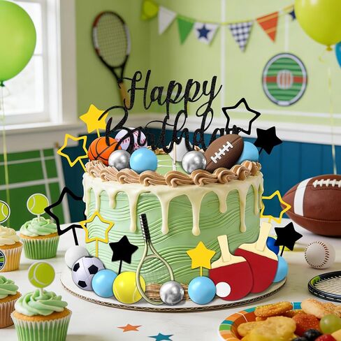 Sports Cake Toppers Football Cake Toppers Soccer Cake Decorations in Saudi Arabia
