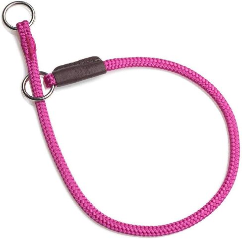 Mendota Pet Show Slip Collar - Made in The USA - Black, 22 in in Saudi Arabia
