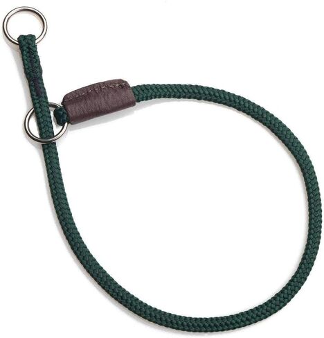 Mendota Pet Show Slip Collar - Made in The USA - Black, 22 in in Saudi Arabia