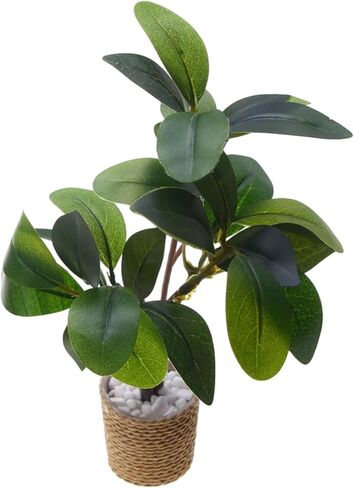 Mini Plant - 1:6 Scale Greenery Model Ornament, 5x4cm Mini Potted Plant with Realistic Leaves for Christmas DIY Handicrafts, Resin Miniature with Detailed Design, Desk Shelf Home Windowsill in Saudi Arabia
