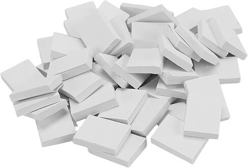 JAPCHET 300 PCS Miniature Blank Books, 1:12 Scale White Mini Books for Model Decoration, DIY Crafting in Saudi Arabia