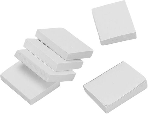 JAPCHET 300 PCS Miniature Blank Books, 1:12 Scale White Mini Books for Model Decoration, DIY Crafting in Saudi Arabia
