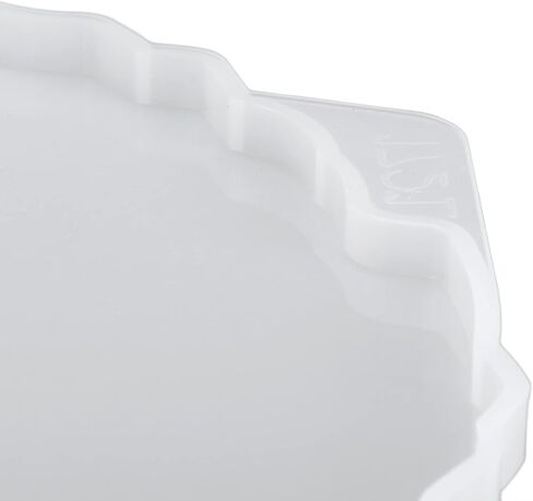 قالب صينية راتنج مستدير كبير، صينية تقديم سيليكون غير منتظمة قالب الجيود العقيق صينية الفاكهة قالب صب السيليكون للأكواب، لوح الفاكهة، طبق الحلوى in Kuwait