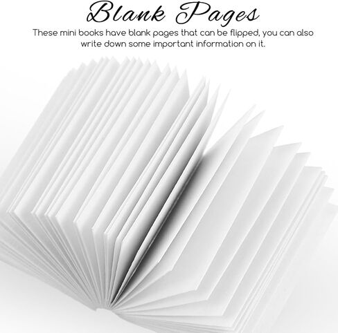 كتب مصغرة لبيت الدمى 50 قطعة 1 12 مقياس كتب صغيرة فارغة للحرف اليدوية ديكور إكسسوارات دمي دفتر صغير يمكنك صنعه بنفسك in Kuwait