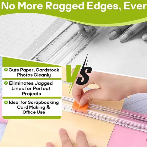 9-Pack 157400-1001 Titanium TripleTrack Blades Replacement for Fiskars SureCut & Precision Paper Trimmer | Compatible with Style, 12" Portable Craft Paper Cutter (Relace Model 196870-1005) in Kuwait