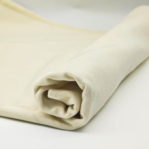 Cotton Canvas Fabric by The Yard: 10oz Duck Fabric 59 x 36 Inch for Sewing, Arts, Crafts, Embroidery, Handmade Decor - 1 Yard Long 59" Wide(Beige) in Saudi Arabia