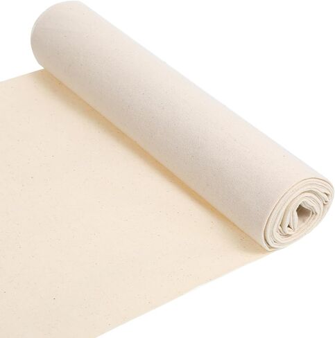 100% Cotton Muslin Fabric, 63x19 Inch Linen Fabric Unbleached Muslin Linen Fabrics Natural Color CottonFabric Medium Weight Draping Fabrics for Sewing Clothing Handicraft Production in Saudi Arabia