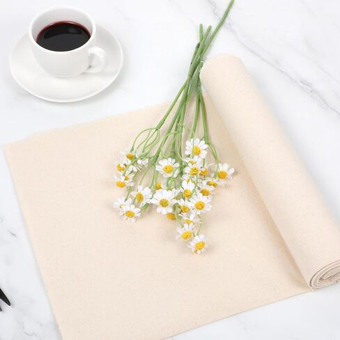 100% Cotton Muslin Fabric, 63x19 Inch Linen Fabric Unbleached Muslin Linen Fabrics Natural Color CottonFabric Medium Weight Draping Fabrics for Sewing Clothing Handicraft Production in Saudi Arabia