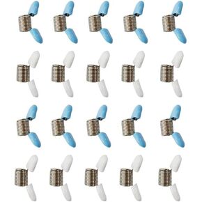 20 Pcs Spring Bead Clamps,Bead Stopper Prevent Beads from Falling for Jewelry Making Tool,DIY Bracelets, Necklaces and Earrings in Kuwait