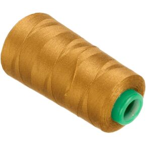 حقيبة أحذية LoveinDIY Jeans Demin بخيوط قوية وسميكة وشديدة التحمل بطول 3000 ياردة، باللون الأصفر in Kuwait