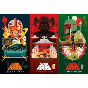 Buffalo Games - Silve Select - Star Wars - Original Trilogy - 2000 Piece Jigsaw Puzzle for Adults - Challenging Puzzle Perfect for Game Nights - Finished Size is 38.50 x 26.50 in Saudi Arabia