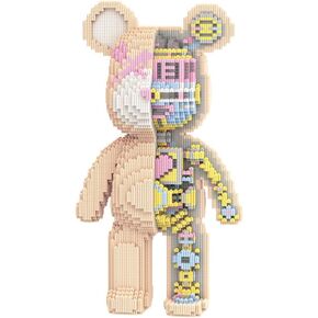 PIANTION Animal Mechanical Bear Micro Building Blocks Set(6000PCS XQ006) 16.9in High Series,Gifts Suitable for Adults in Saudi Arabia
