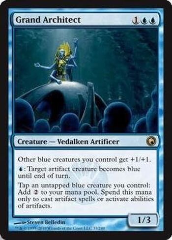 Grand Architect - Scars of Mirrodin - Rare in Saudi Arabia