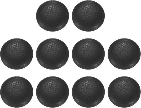 HARFINGTON 10pcs PU Leather Covered Buttons 18mm (28L) Diameter Round Metal Shank Craft Replacement Sewing Buttons for Clothing Decoration DIY Accessories, Brown in Saudi Arabia