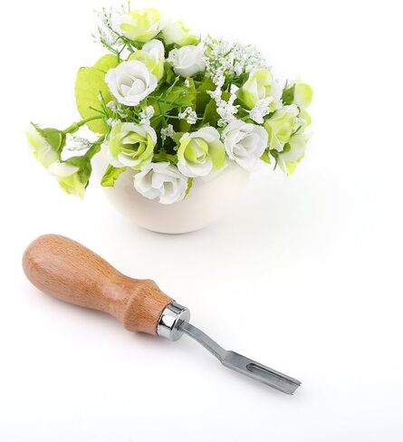 Leather Edge Skiving Beveler Tool, Edge Leather Beveler Craft Edge Beveler, Cutting Beveling Leather Skiver Tool, Wide Mouth Leathercraft Edge Skiving Beveler for DIY Leather Craft in Saudi Arabia